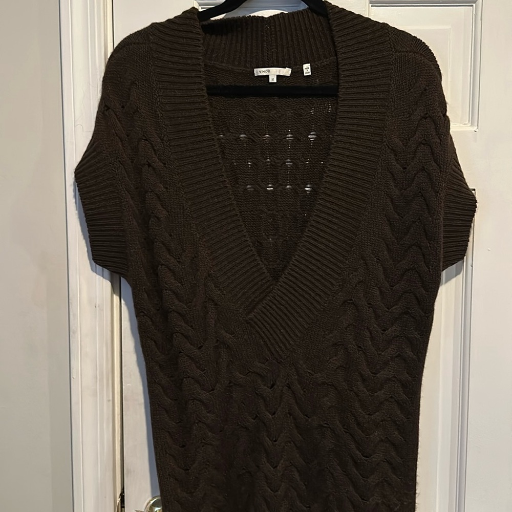 VINCE Cable Tunic/Sweater